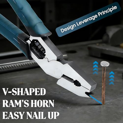 Industrial Wire Cutting Pliers,V-Shaped Head
