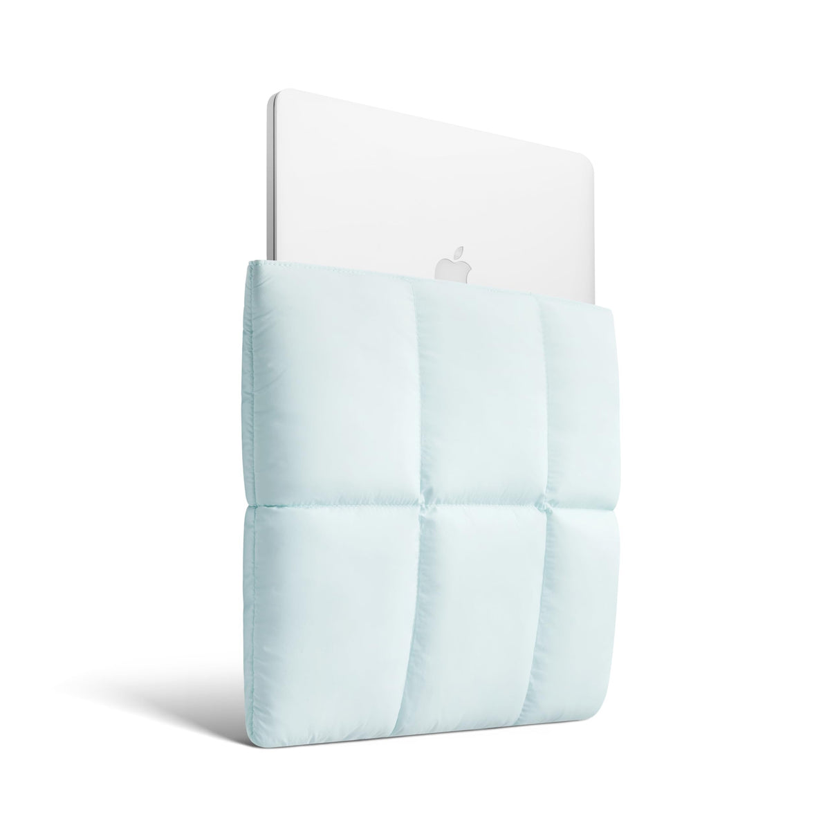 Lightweight Puffy Quilted Magnetic Laptop Sleeve