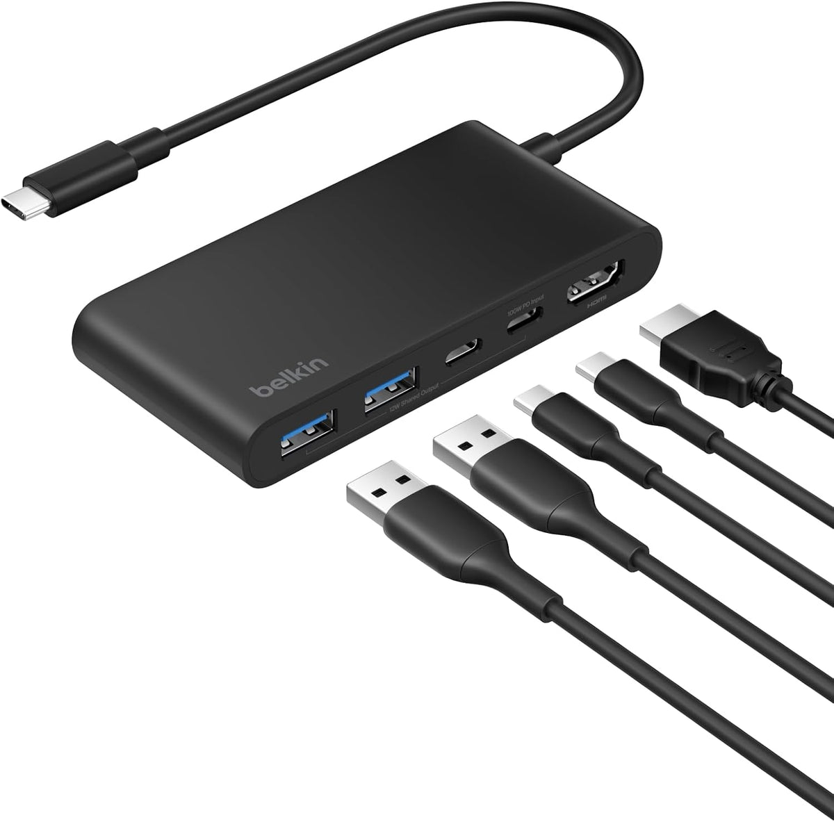 USB-C Multiport Hub, 100W 10Gbps Adapter