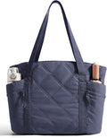 Crush Tote Bag for Women, 20L Puffer Work Tote with Zipper