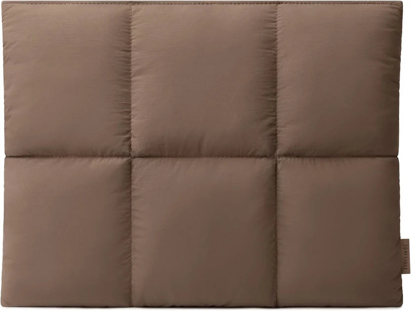 Lightweight Puffy Quilted Magnetic Laptop Sleeve