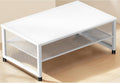 Adjustable Wooden Monitor Riser, Home Office Desk Organizer