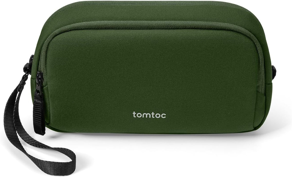 Electronic Organizer Travel Case, Dual Compartment Tech Organization