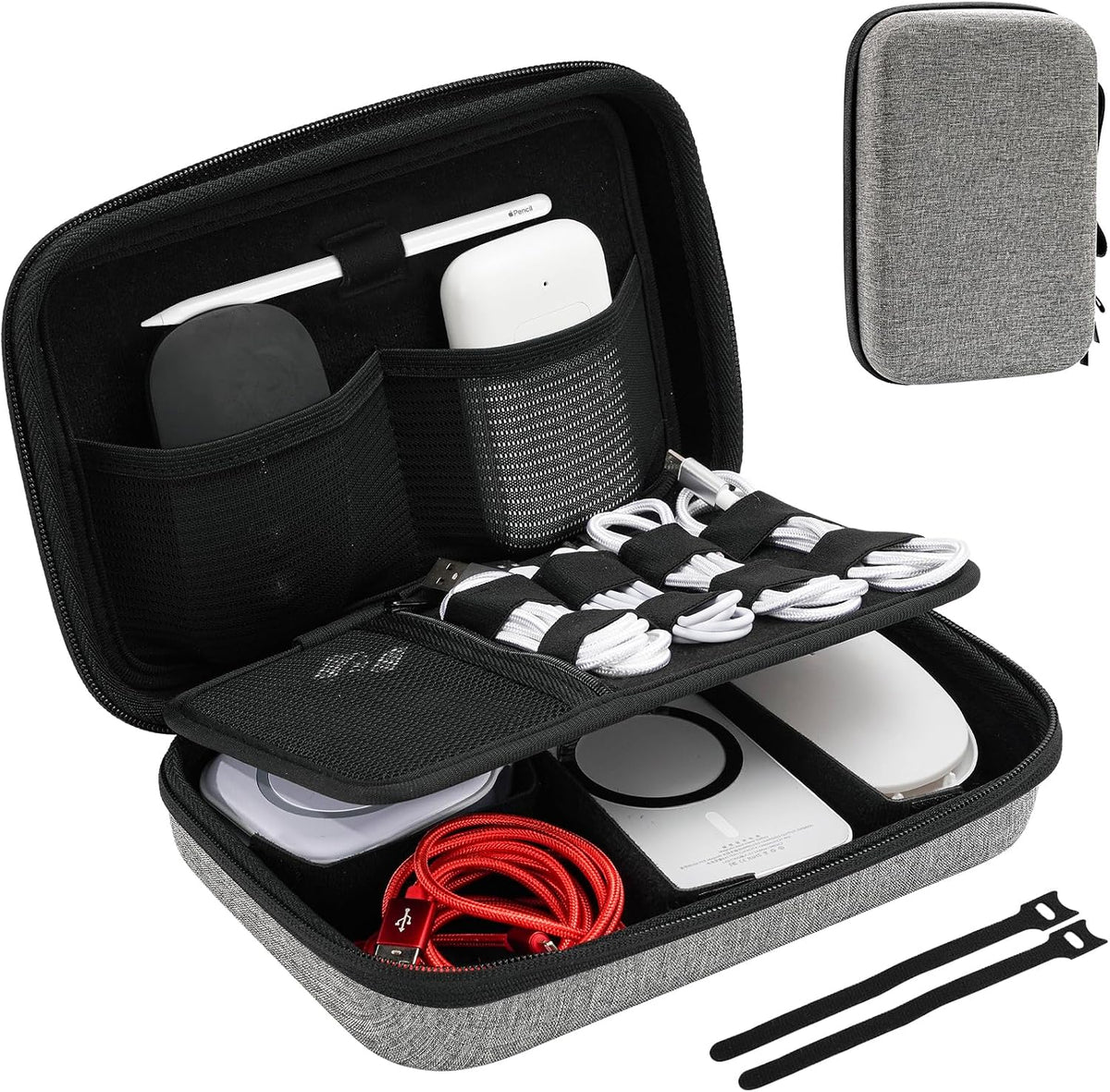 Hard Travel Electronic Organizer Case