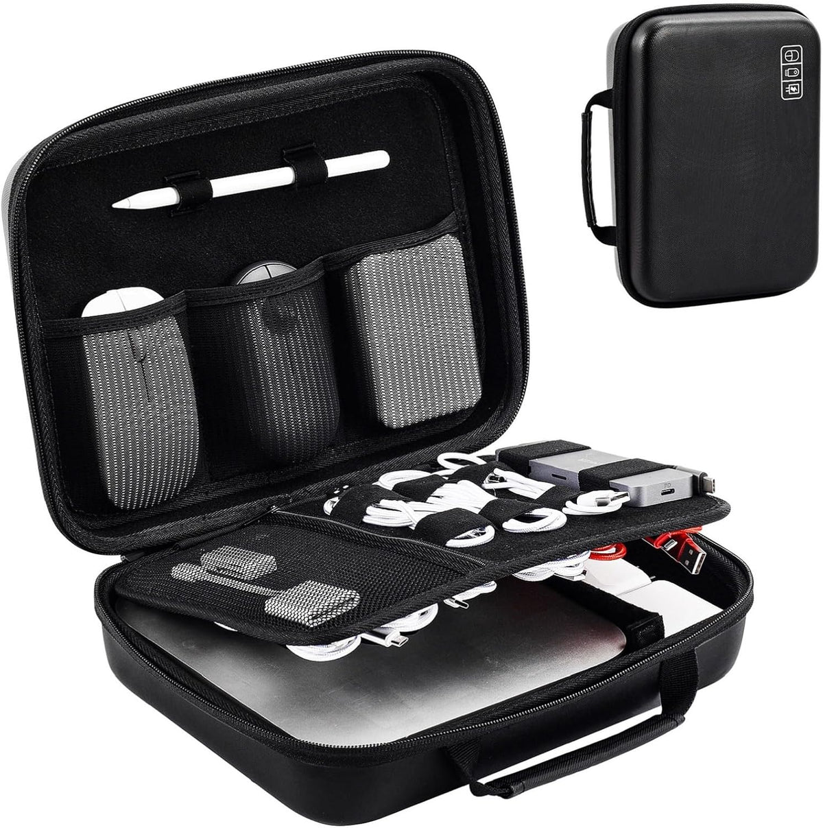 Hard Travel Electronic Organizer Case